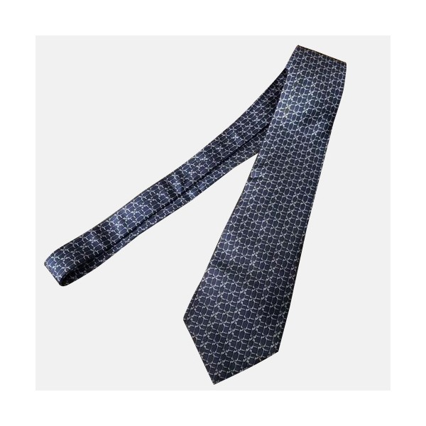✨HERMES  MENS  NECKTIE  NAVY  -  에르메스 남성용 넥타이 네이비