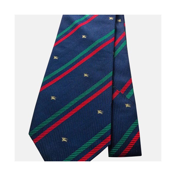 ✨BURBERRY  MENS  NECKTIE  NAVY - 버버리  남성용 넥타이 네이비