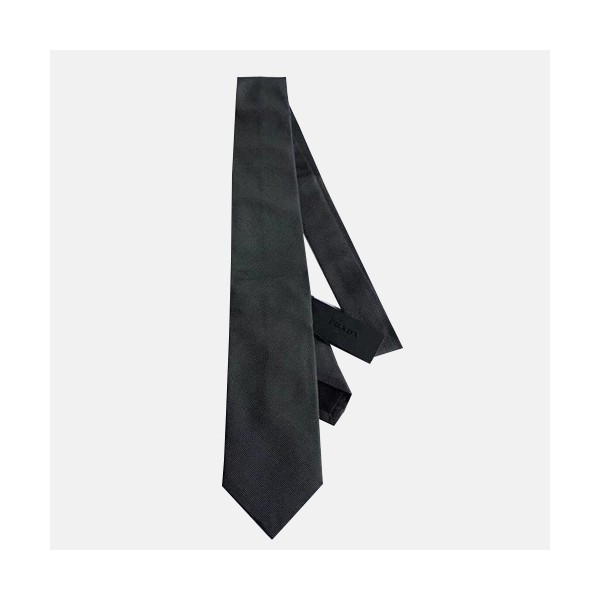 ✨PRADA  MENS  NECKTIE  BLACK  - 프라다  남성용 넥타이 블랙