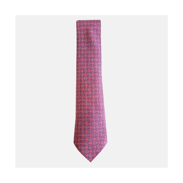 ✨HERMES   MENS  NECKTIE  PINK-  에르메스 남성용 넥타이  핑크
