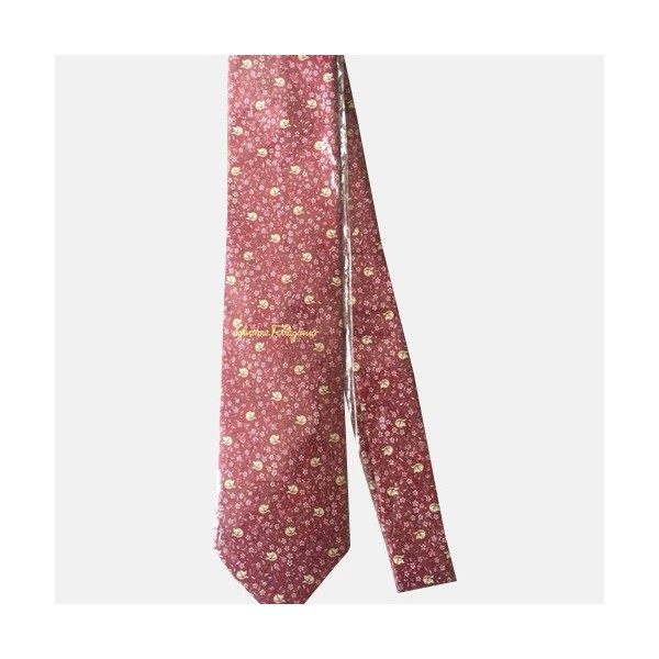 ✨FERRAGAMO  MENS  NECKTIE RED  -  페레가모 남성용 넥타이 레드