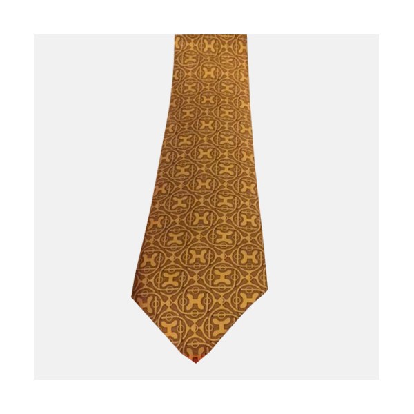 ✨HERMES  MENS  NECKTIE  YELLOW  - 에르메스 남성용 넥타이 옐로우