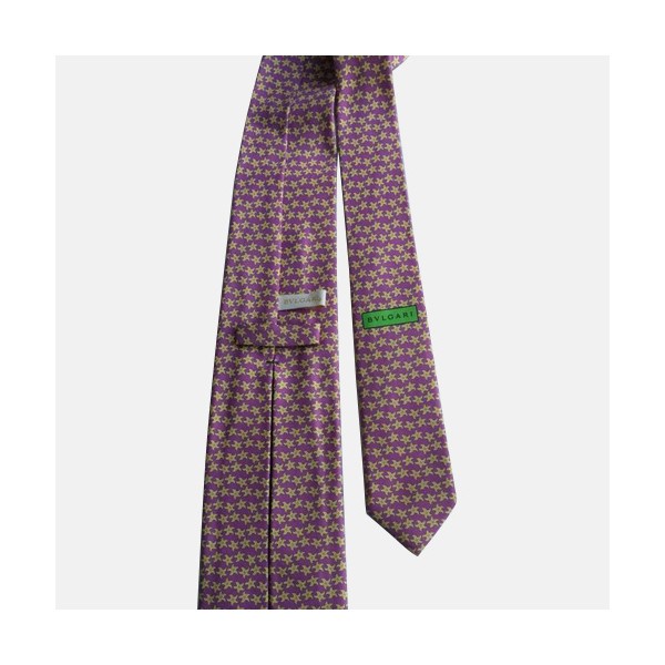 ✨BVLGARI  MENS  NECKTIE  PURPLE  -  불가리 남성용 넥타이  퍼플
