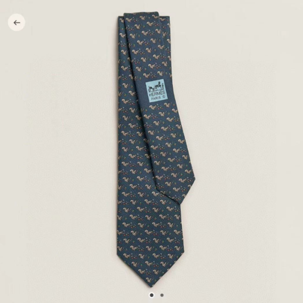 ✨Hermes Mens Necktie Navy -에르메스 남성용 넥타이 HE0006
