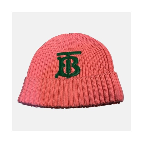 ✨Burberry 2020 Ladies Knit Cap - 버버리 2020 여성용 니트 모자 BURM0052, 핑크