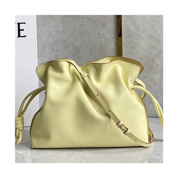 ✨[로에베]Loewe 2021 Women's Leather Clutch Bag/Shoulder Bag,30cm,LOEB0531 - 로에베 2021 여성용 레더 클러치백/숄더백,30cm,옐로우