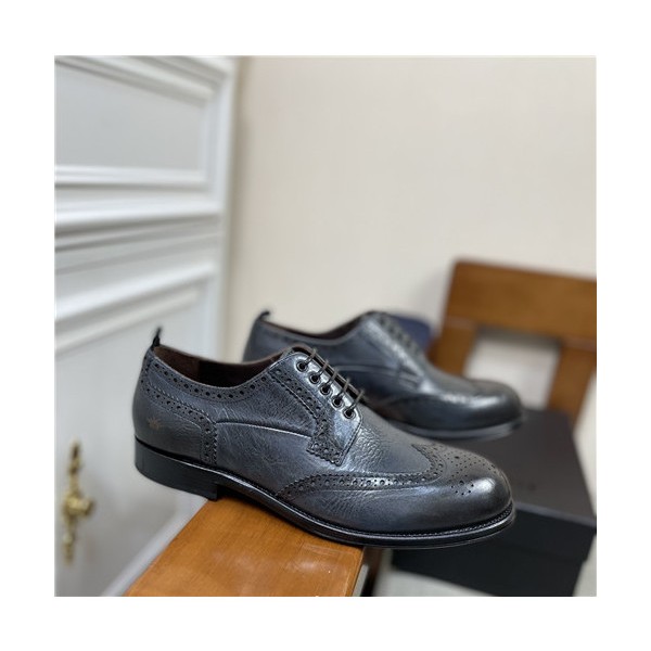✨Dior 2021 Men's Leather Oxford Shoes,DIOS0467 - 디올 2021 남성용 레더 옥스퍼드 슈즈,Size(240-270),블랙