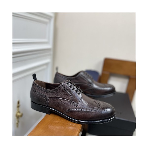 ✨Dior 2021 Men's Leather Oxford Shoes,DIOS0468 - 디올 2021 남성용 레더 옥스퍼드 슈즈,Size(240-270),브라운