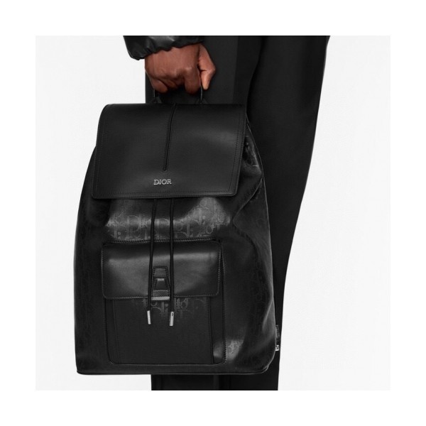 ✨디올  남성 오블리크 모션 백팩 Size(31cm) 블랙 - Dior  Mens Oblique Motion Back Pack Dio01624x Black