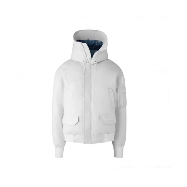 ✨Canada goose  Unisex Patch Logo Casual Goose Down Padding Parka White - 캐나다구스 2021 남/녀 패치 로고 캐쥬얼 구스다운 패딩 파카 Can0389x Size(s - 2xl) 화이트