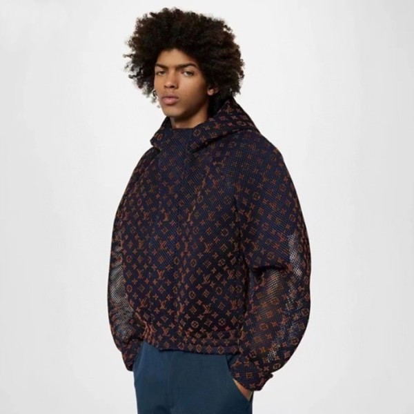 ✨루이비통 남성 블랙 후드 자켓 - Louis vuitton Mens Balck Jackets - lou3949x