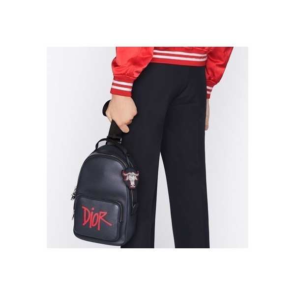 ✨디올 남성 로고 블랙 새들백 - Mens Black Saddle Bag - dio01822x