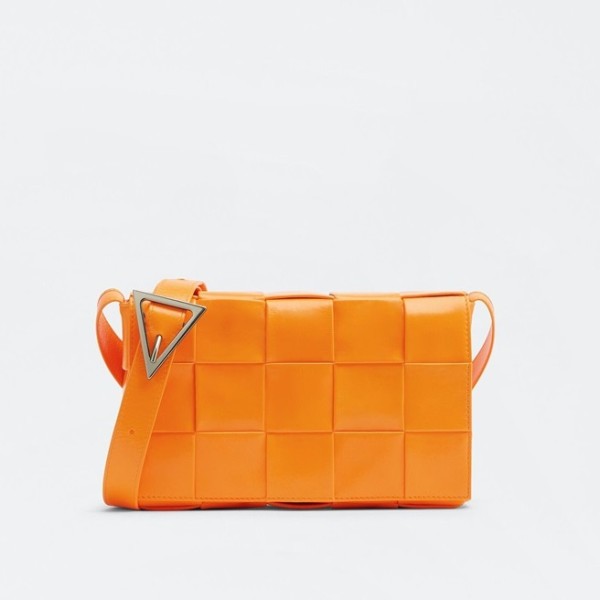 ✨보테가 여성 오렌지 카세트백 - Womens Orange Cross Bag - bv0284x