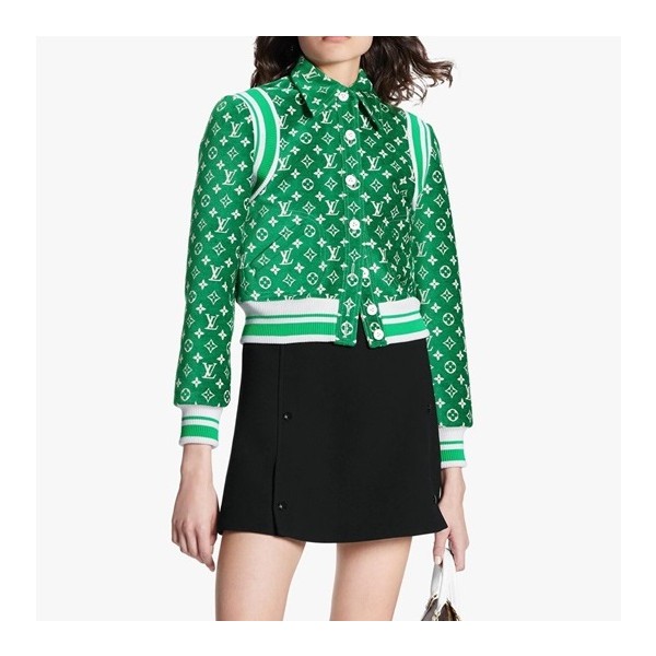 ✨루이비통 여성 트렌디 그린 자켓 - Womens Green Jackets - lou04929x