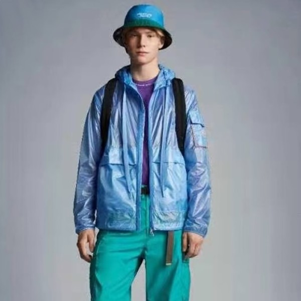 ✨몽클레어 남/녀 미니멀 블루 자켓 - Unisex Blue Jackets - moc02493x