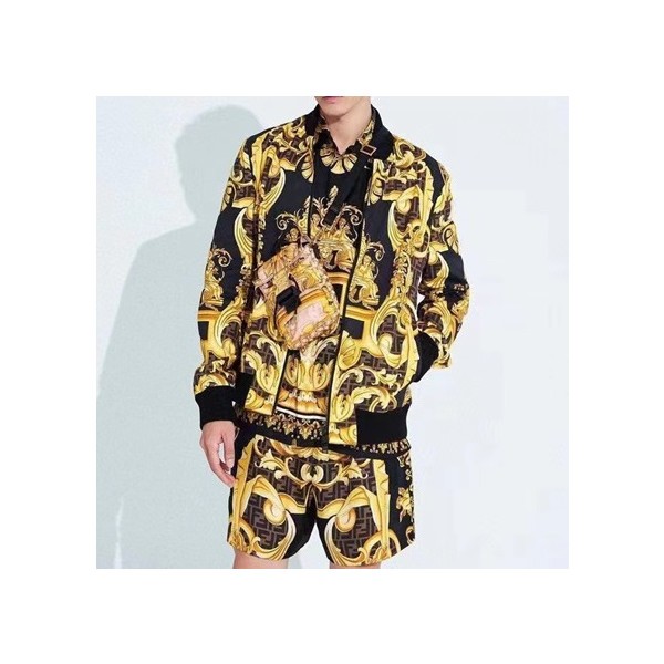 ✨베르사체 남성 캐쥬얼 옐로우 자켓 - Mens Yellow Jackets - ver01265x