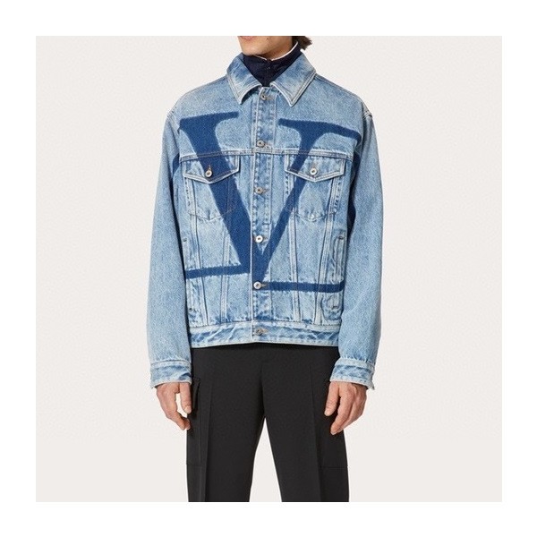 ✨발렌티노 남성 캐쥬얼 블루 자켓 - Mens Blue Jackets - val0272x