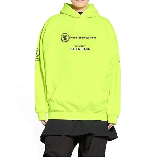 ✨발렌시아가 남/여 캐쥬얼 그린 후드티 - Unisex Green Hoodie - bal01646x