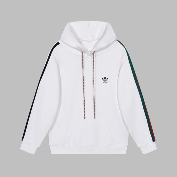 ✨구찌 남/여 트렌디 화이트 후드티 - Unisex White Hoodie - guc05074x