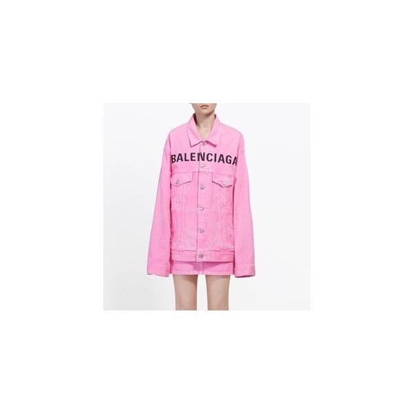 ✨발렌시아가 여성 캐쥬얼 핑크 자켓 - Mens Pink Jackets - bal01670x