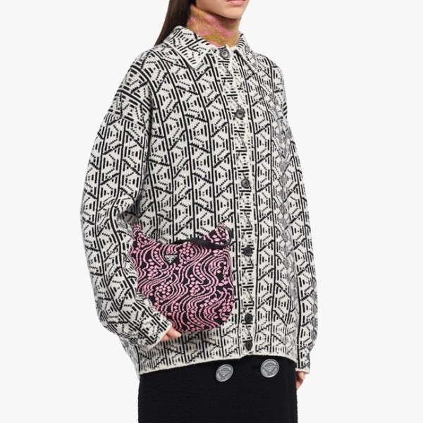 ✨프라다 여성 캐쥬얼 핑크 숄더백 - Womens Pink Shoulder Bag - pra02790x