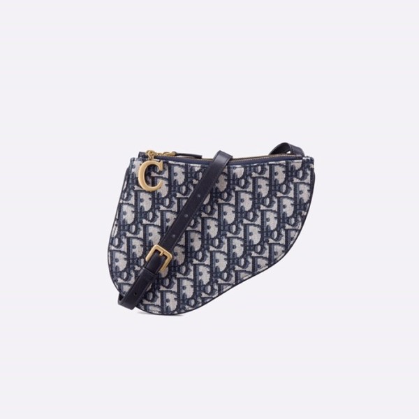 ✨디올 여성 오블리크 새들백 - Dior Womens Navy Saddle Bag - dio2061x