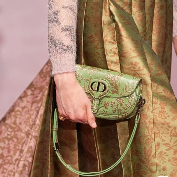 ✨디올 여성 그린 바비백 - Dior Womens Green Bobby Bag - dio02078x