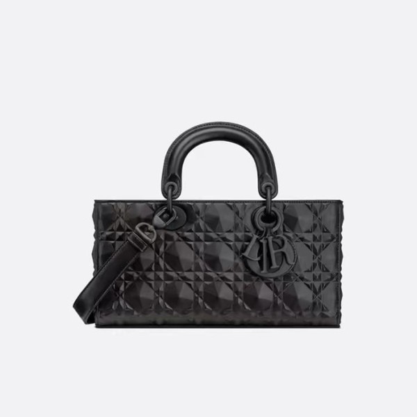✨디올 여성 블랙 다이아몬드 디조이 백 - Dior Womens Black D-Joy Bag - dio02115x