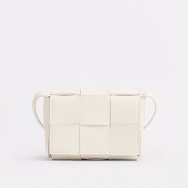 ✨보테가베네타 여성용  퍼플 아이보리 카세트백 - Womens Ivory Cassette Bag - bv0424x