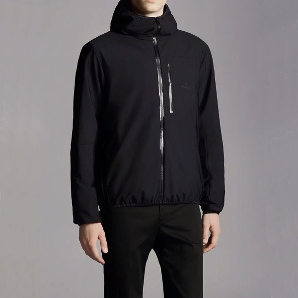 ✨몽클레어 남성 미니멀 블랙 다운 자켓 - Mens Black Jackets - moc02502x