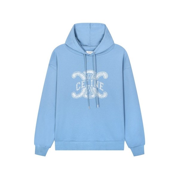 ✨셀린느 남성 캐쥬얼 블루 후드티 - Mens Blue Hoodie - cel0500x