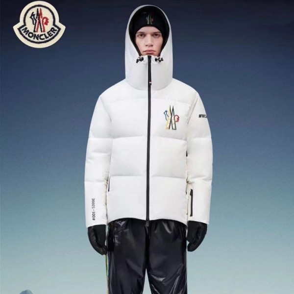 ✨몽클레어 남성 모던 화이트 패딩 - Mens White Padding - Moc02508x