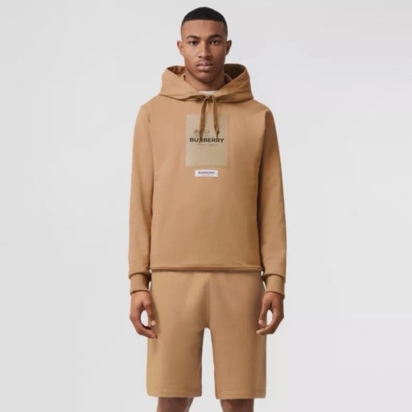 ✨버버리 남성 카멜 후드티 - Burberry Mens Camel Hoodie - bur4512x