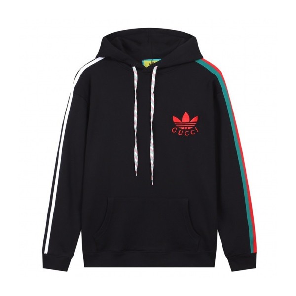 ✨구찌 남/녀 트렌디 블랙 후드티 - Gucci Unisex Black Hoodie - guc05195x