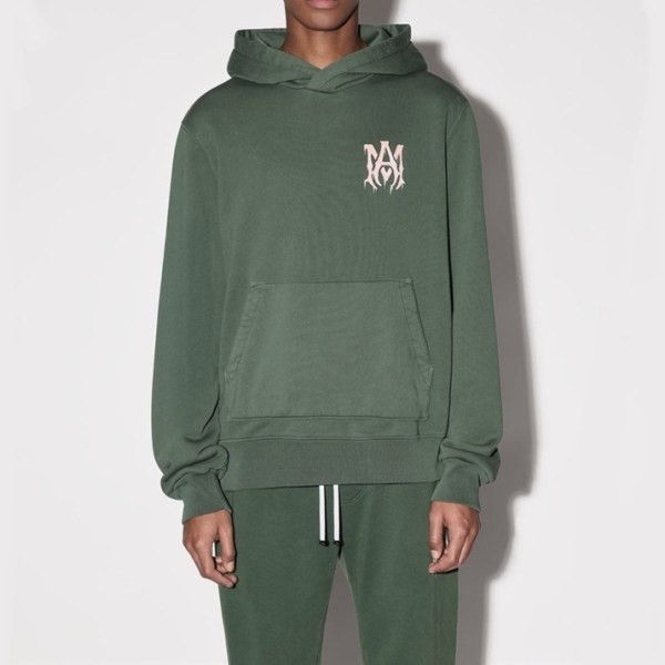 ✨아미리 남성 캐쥬얼 그린 후드티 - Amiri Mens Green Hoodie - amr0374x