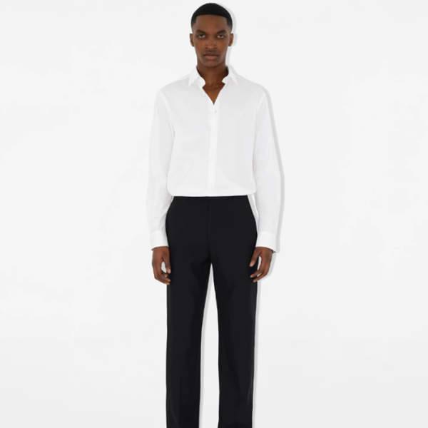 ✨버버리 남성 베이직 화이트 셔츠 - Burberry Mens White Tshirts - bur04534x