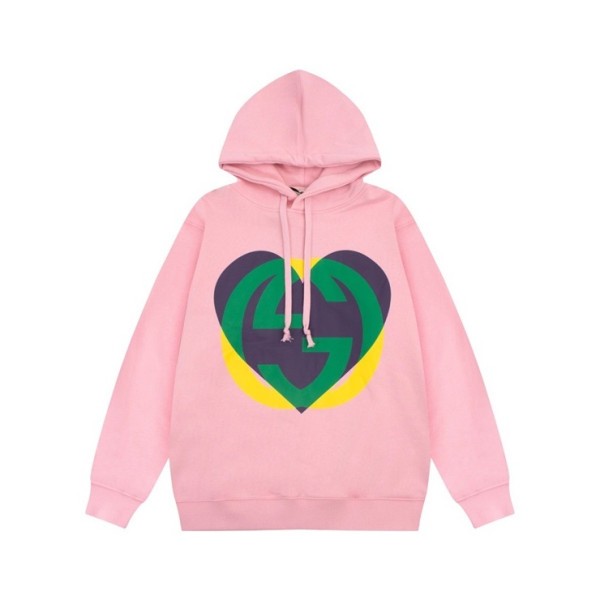 ✨구찌 남/녀 트렌디 핑크 후드티 -  Gucci Unisex Pink Hoodie - guc05232x