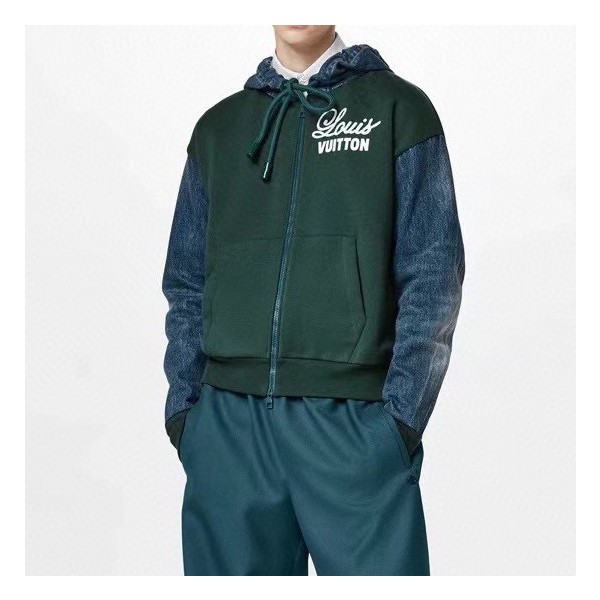 ✨루이비통 남성 캐쥬얼 그린 자켓 - Louis vuitton Mens Green Jackets - lou05313x