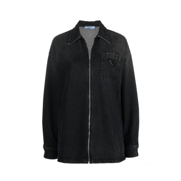 ✨프라다 남성 캐쥬얼 블랙 자켓 - Prada Mens Black Jackets - pra02849x