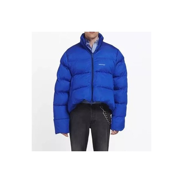 ✨발렌시아가 남성 블루 다운 패딩 - Balenciaga Mens Blue Padding - bal01721x