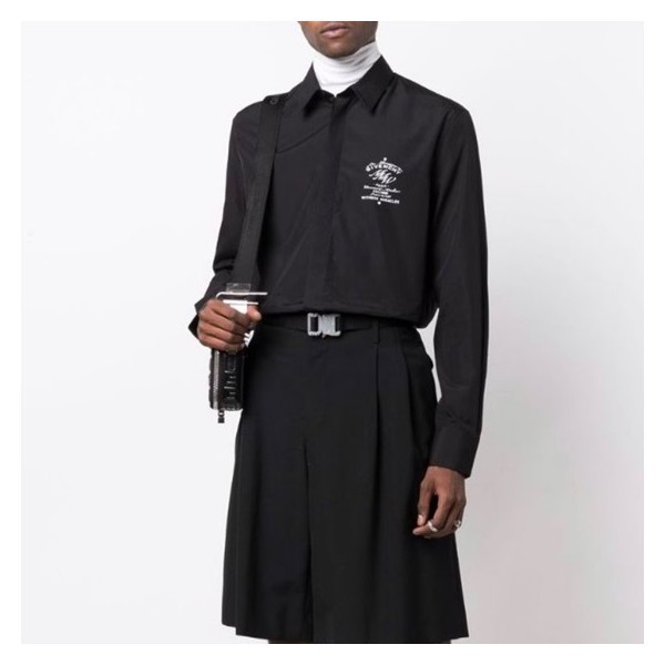 ✨지방시 남/녀 모던 블랙 셔츠 - Givenchy Unisex Black Tshirts - giv0877x