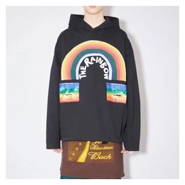 ✨아크네 남/녀 네이비 후드티 - Acne Unisex Navy Hoodie - acn0160x