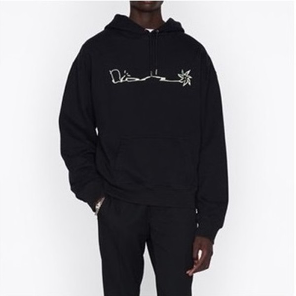 ✨디올 남자 베이직 블랙 후드티 - Dior Mens Black Hoodie - di851x
