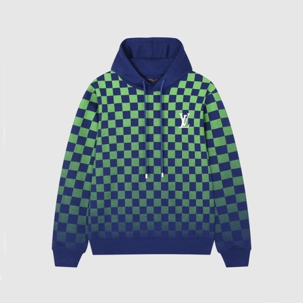 ✨루이비통 남자 베이직 블루 후드티 - Louis vuitton Mens Blue Hoodie - lou05322x