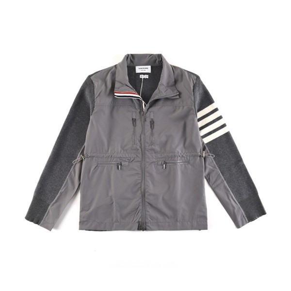 ✨톰브라운 남성 클래식 그레이 자켓 - Thom Browne Mens Gray Jackets - tom0638x