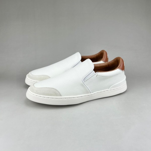 ✨에르메네질도 제냐 남성 화이트 로퍼 - Ermenegildo Zegna Mens White Loafer - zeg0407x