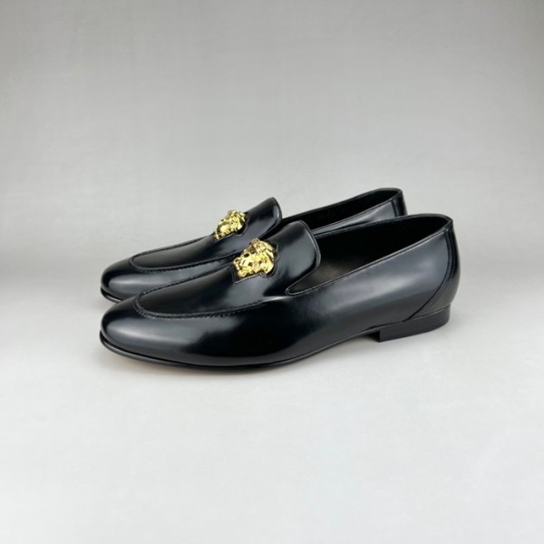 ✨베르사체 남성 메두사 블랙 로퍼 - Versace Mens Black Loafer - ver0928x
