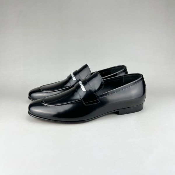 ✨루이비통 남성 모던 블랙 로퍼 - Louis vuitton Mens Black Loafer - lou05332x