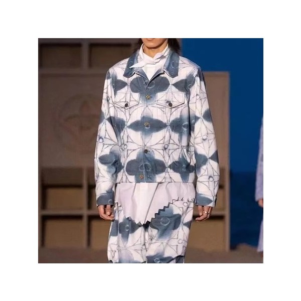 ✨루이비통 남성 블루 자켓 - Louis vuitton Mens Blue Jackets - lou05346x