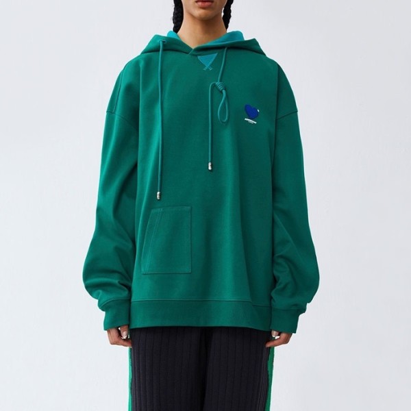 ✨아더에러 남/녀 클래식 그린 후드티 - ADER Unisex Green Hoodie - ade0116x